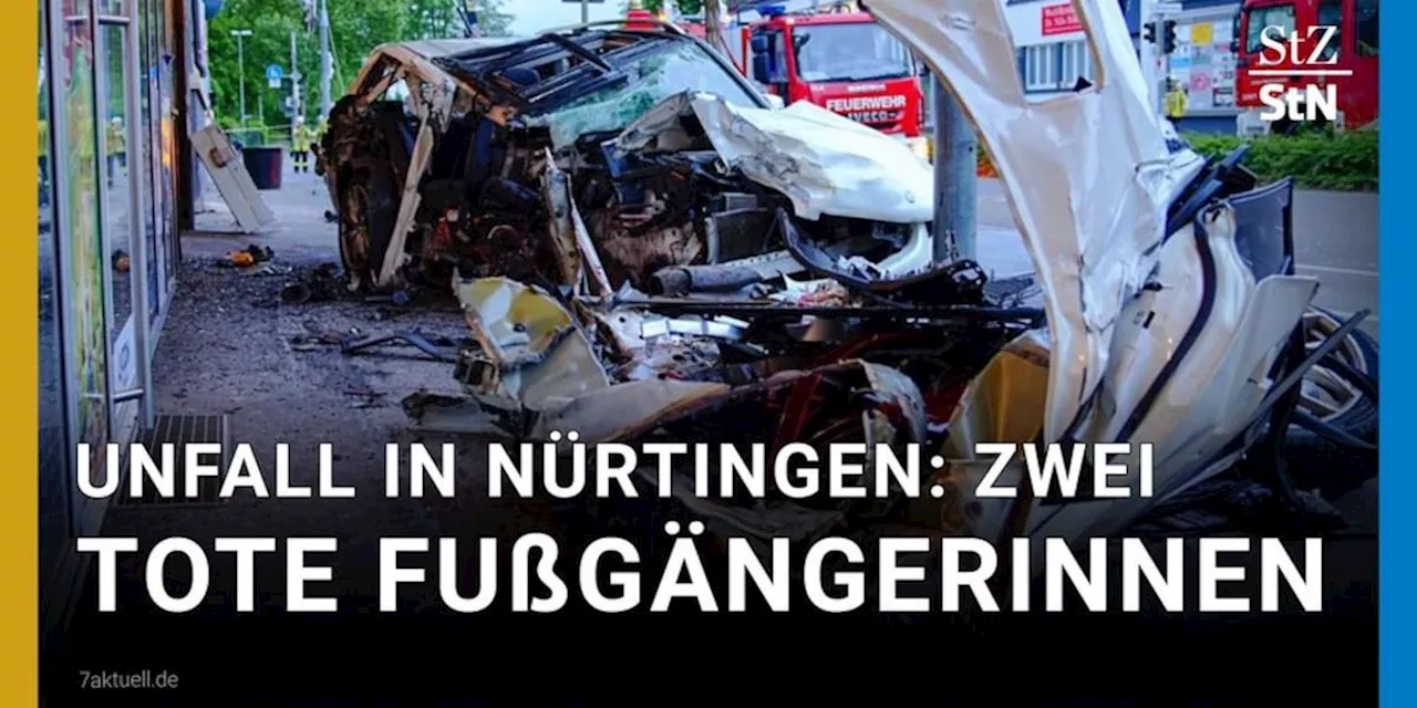 Zwei tote Fußgängerinnen bei Unfall in Nürtingen