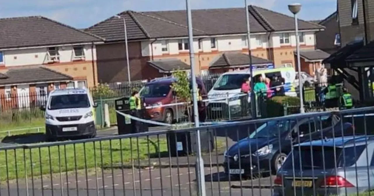 Glasgow neighbourhood 'taped off' as police respond to disturbance involving 'men with weapons'