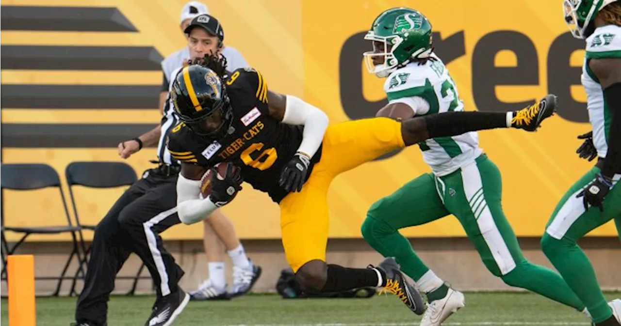 Hamilton Ticats blow late lead, lose 33-30 to Roughriders