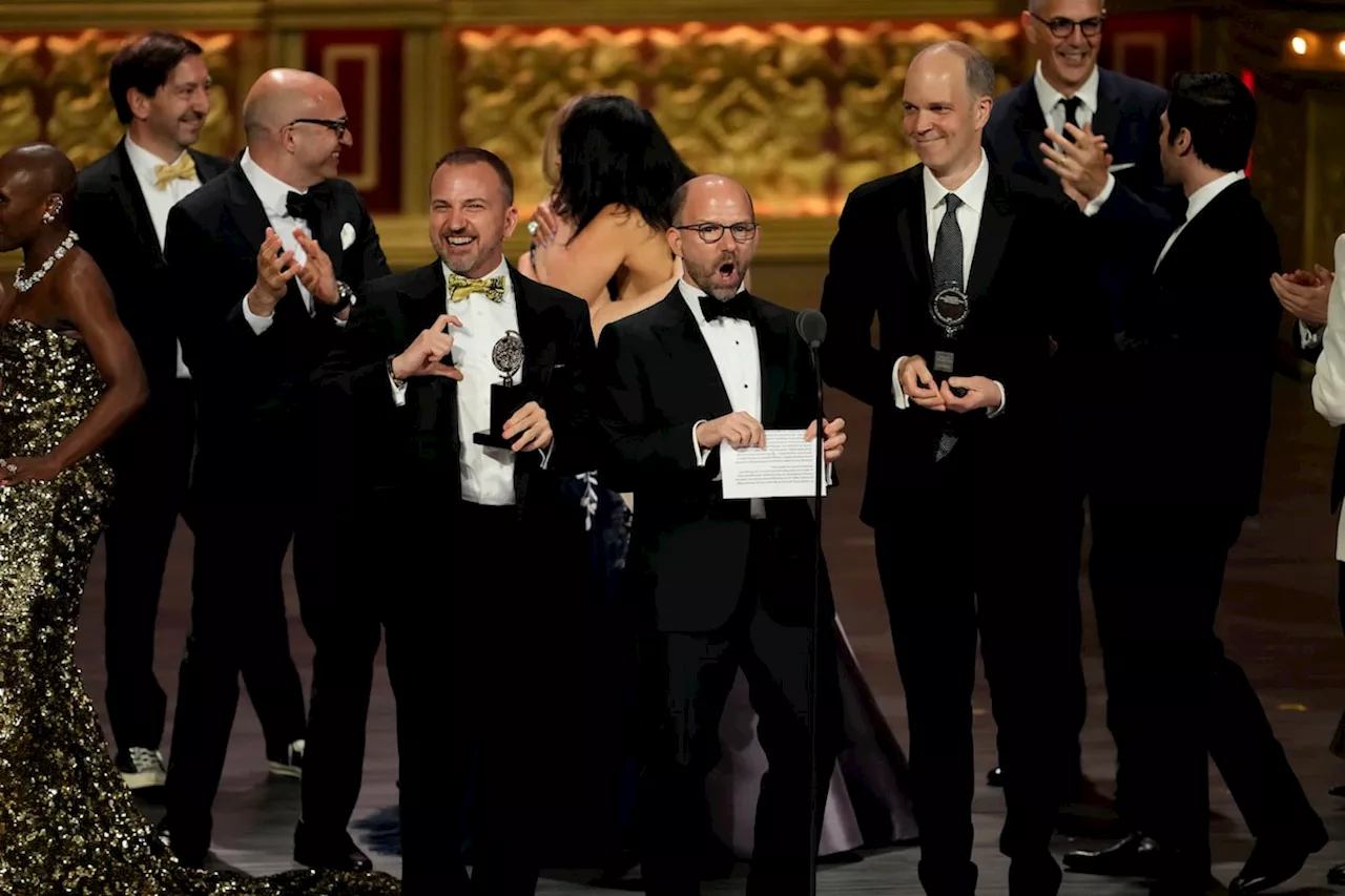 The Outsiders wins best musical, Stereophonic best play as women make strides at Tony Awards