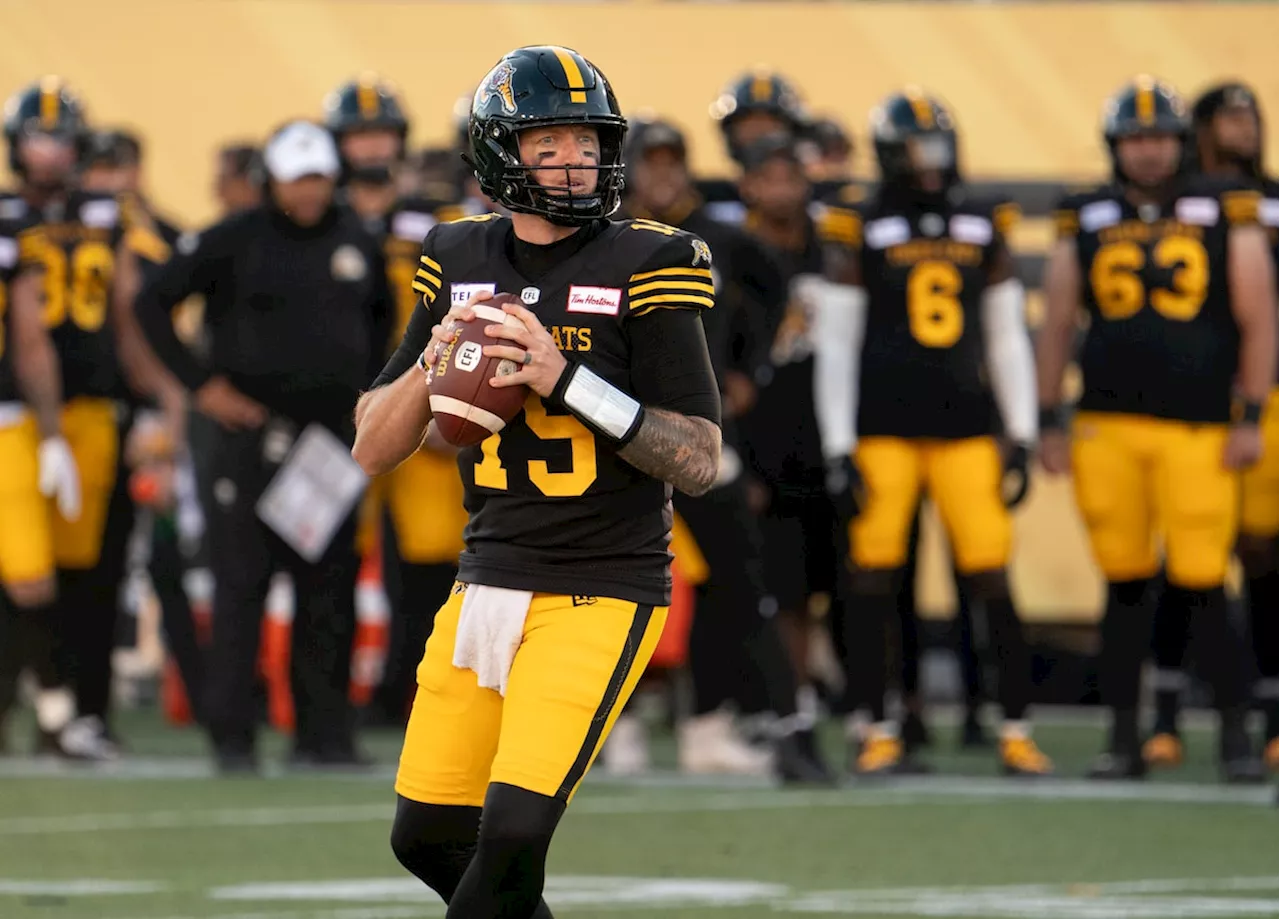 Veteran quarterback Bo Levi Mitchell off to solid start this season with Tiger-Cats