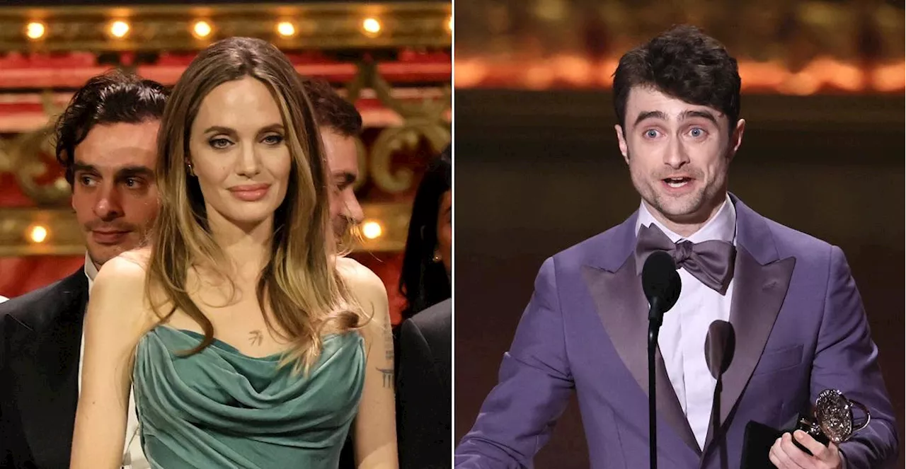 Angelina Jolie, Daniel Radcliffe among the winners at theater’s Tony Awards