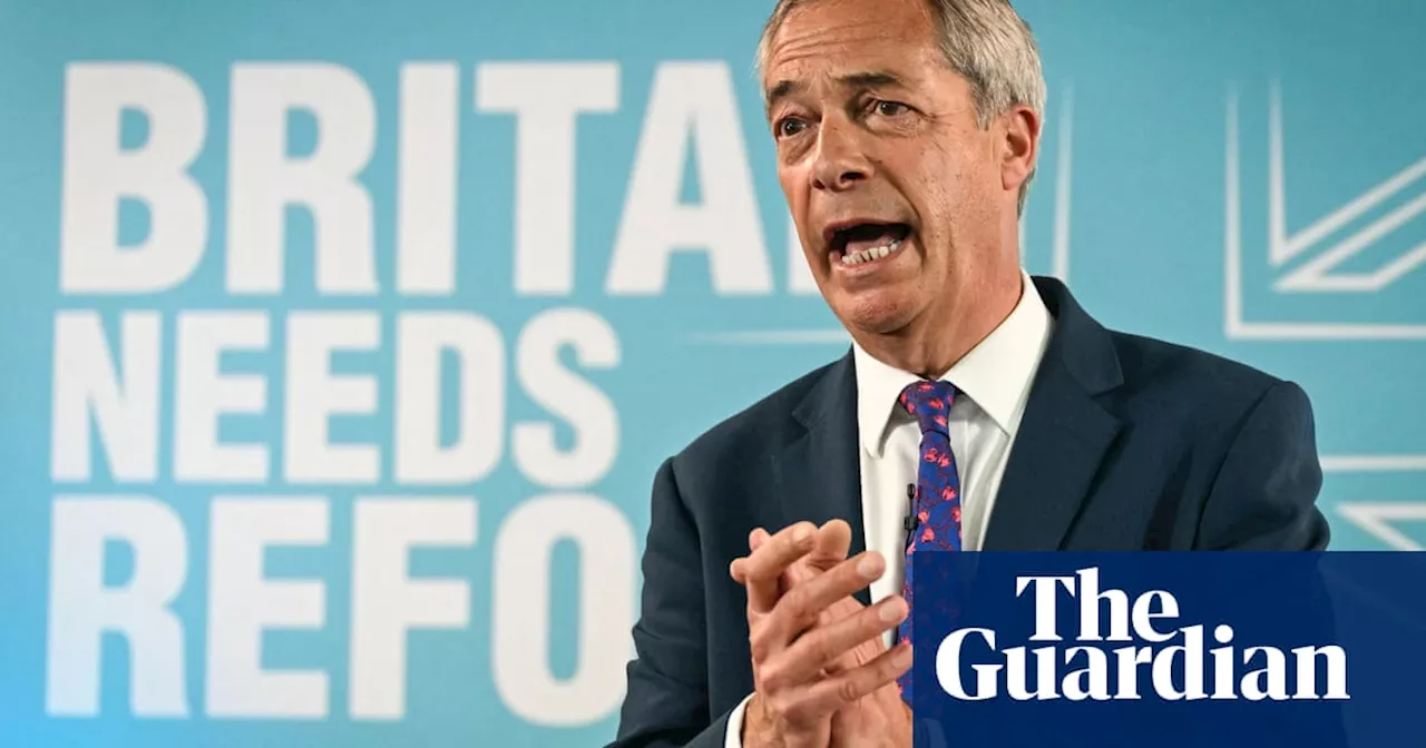 Nigel Farage pledges to axe net zero as Reform UK launches populist manifesto