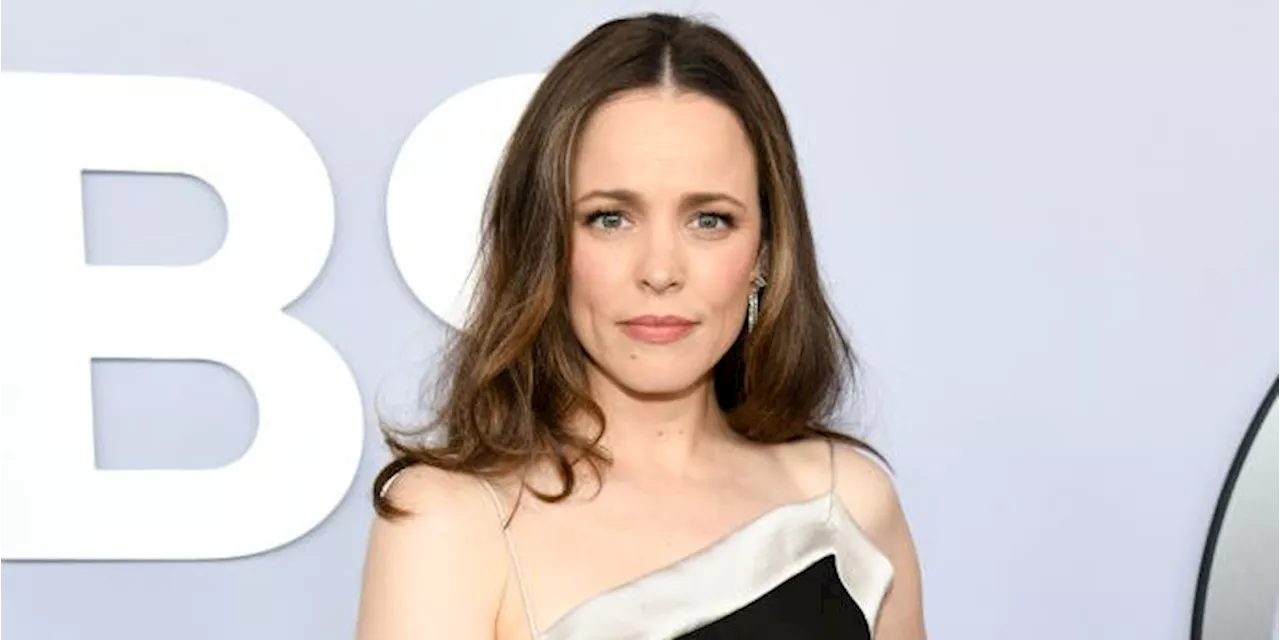 Rachel McAdams Makes a Rare Red Carpet Appearance in a Sheer Black Dress