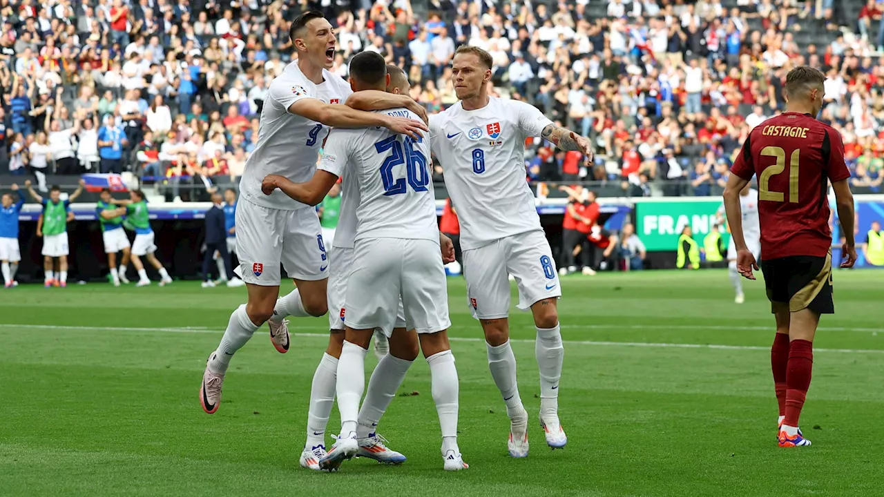 Slowakei sorgt für EM-Sensation – 1:0 gegen Belgier