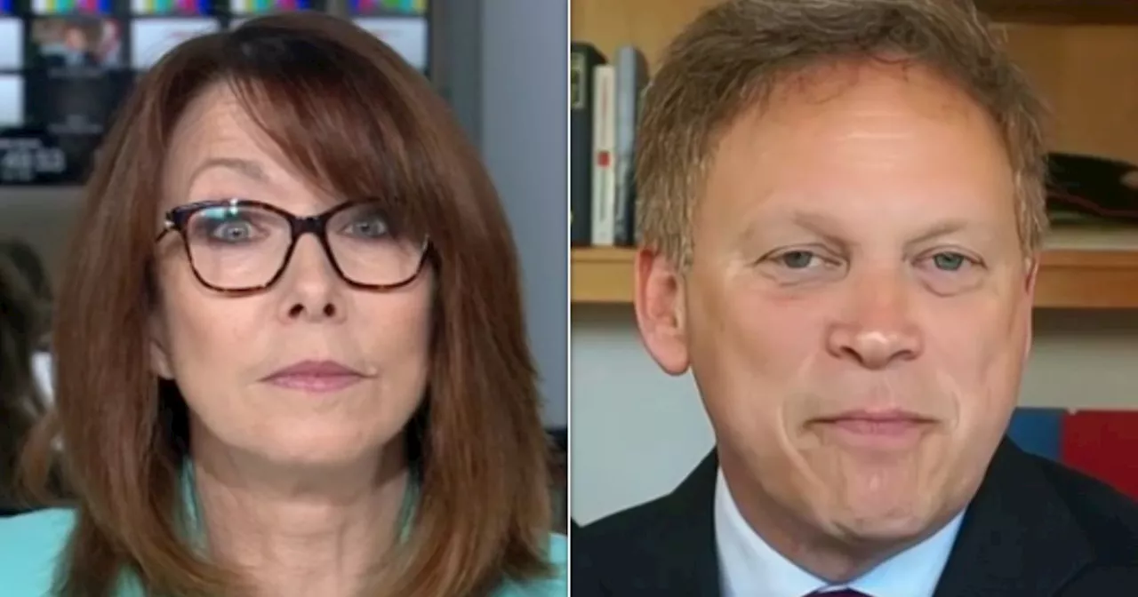 Kay Burley Skewers Grant Shapps By Claiming His 'Political Dreams Are Over'