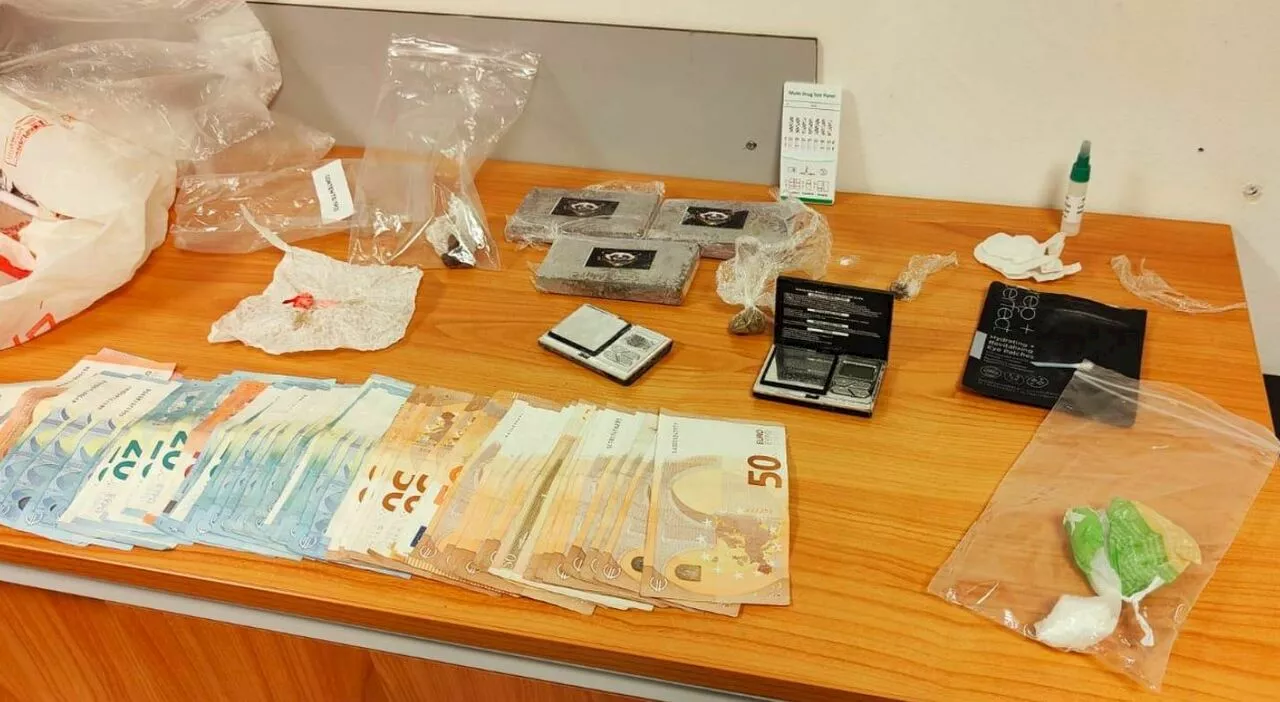 Acilia, blitz nel covo della droga. In manette due insospettabili
