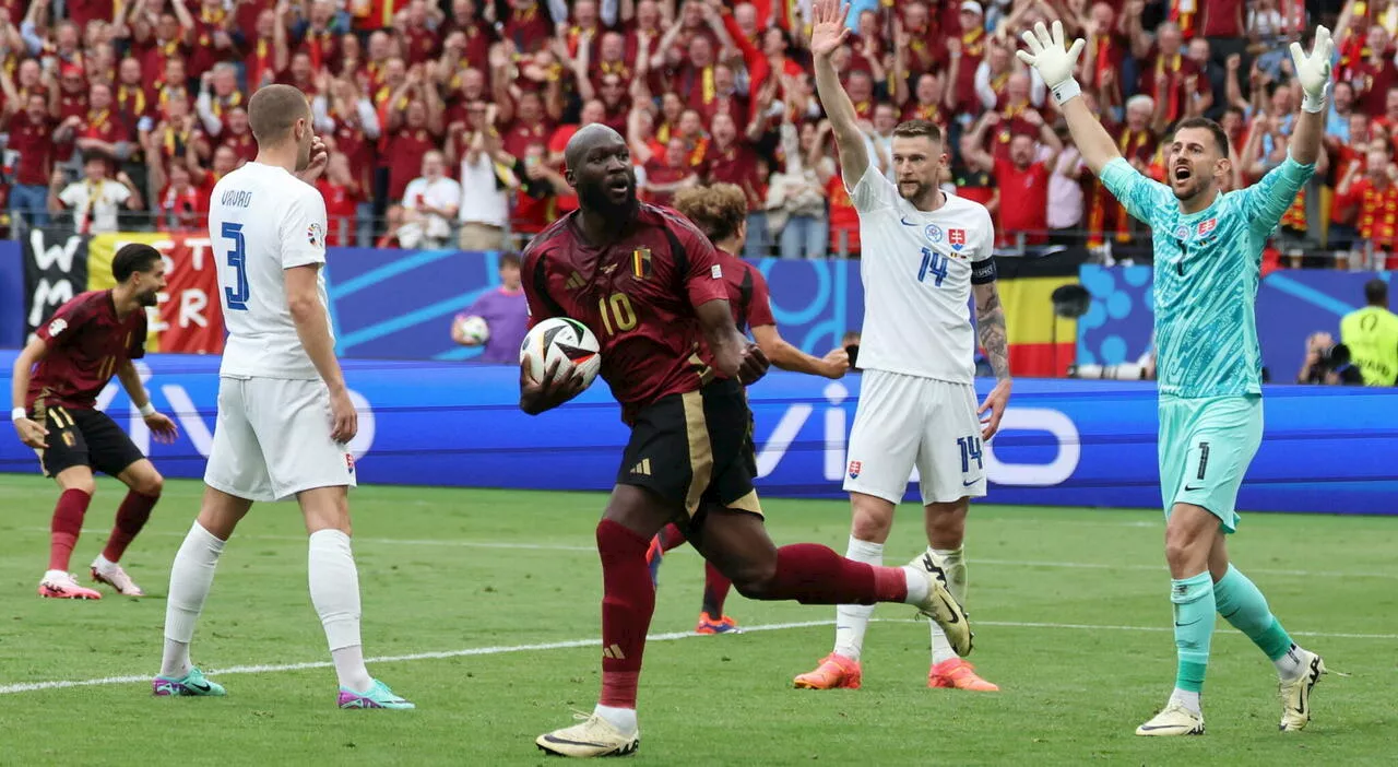 Lukaku, annullati due gol in Belgio-Slovacchia: cosa è successo a Euro 2024