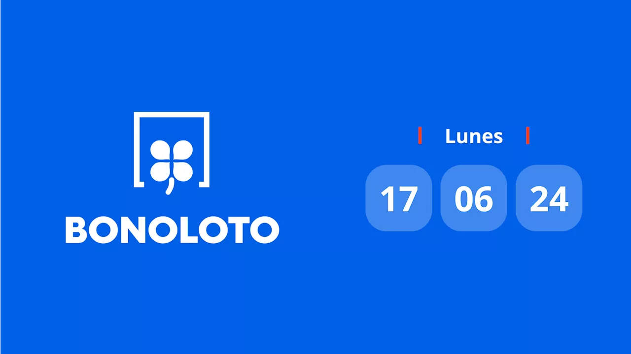 Resultado Bonoloto: comprobar número hoy lunes 17 de junio de 2024