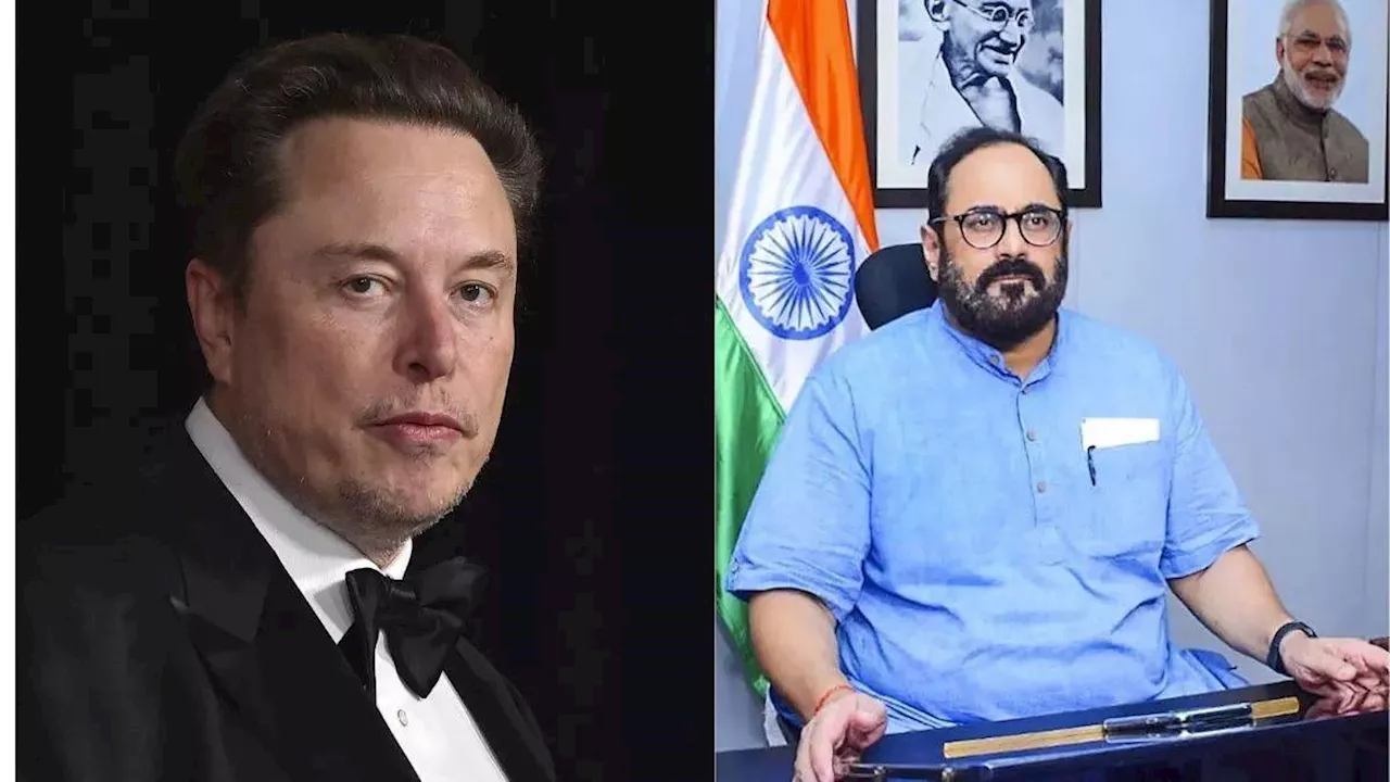 राजीव चंद्रशेखर का Elon Musk पर तंज, ... तो टेस्ला भी हो सकती है हैक