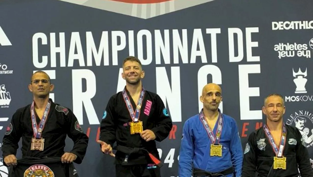 Villefranche-de-Lauragais : Antoni Carrera champion de France de jiu-jitsu brésilien