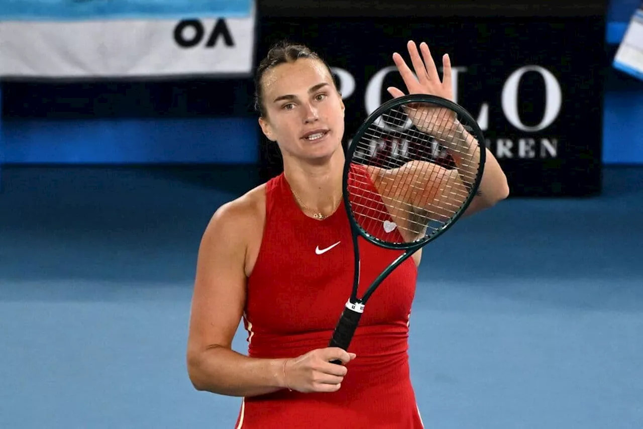 Sabalenka abre mão dos Jogos Olímpicos: ‘Preciso cuidar da minha sáude’