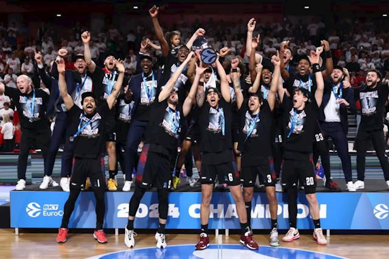 Le Paris Basketball va bien disputer l'Euroligue en 2024-2025