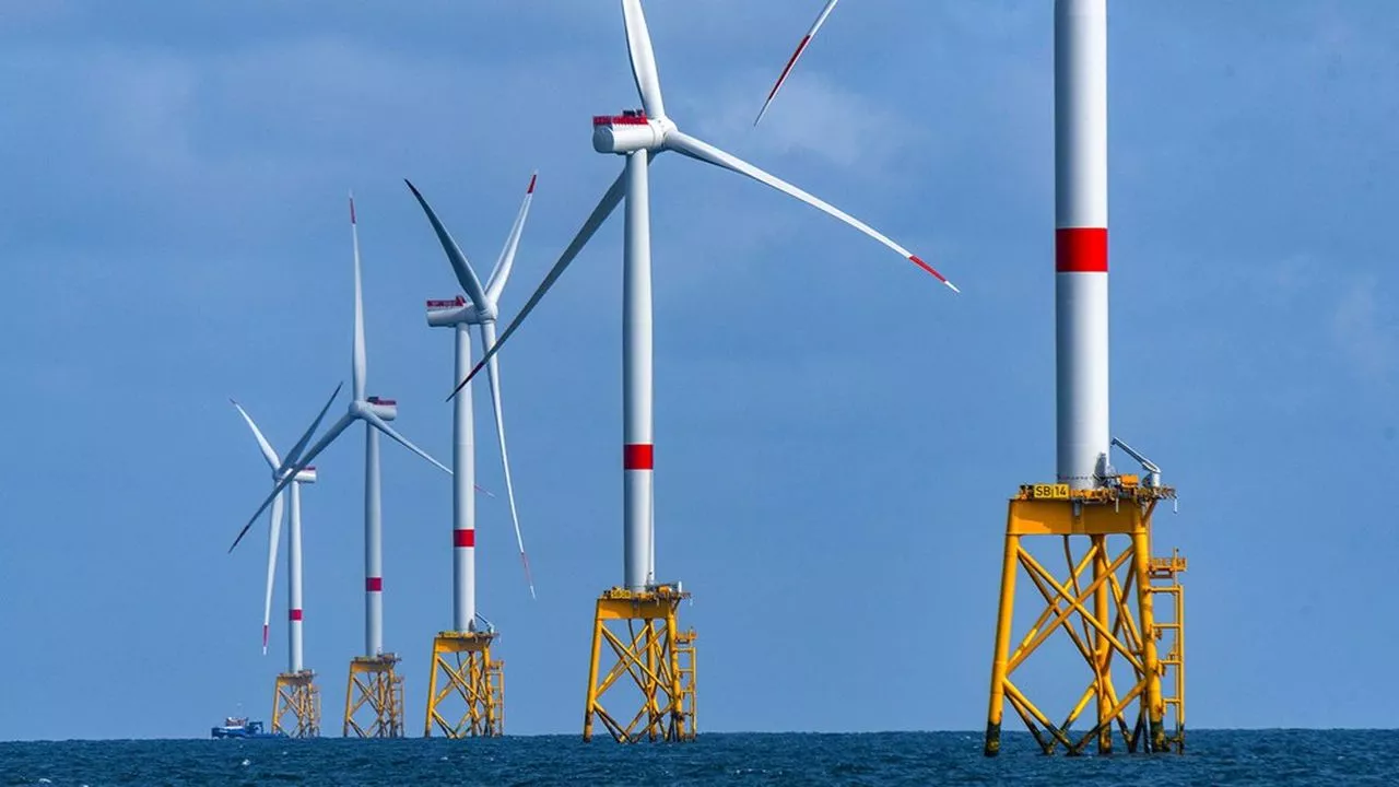 Dans les Côtes-d'Armor, le parc éolien offshore de Saint-Brieuc a démarré