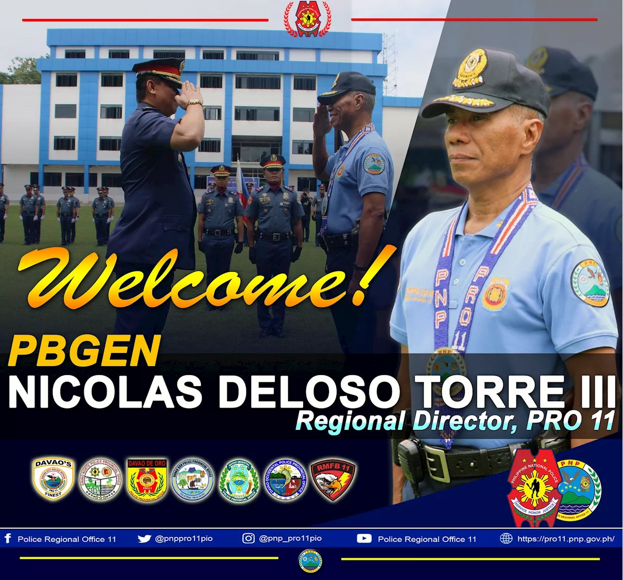 New Davao region police chief assumes post