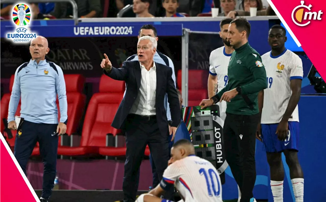 Deschamps no descarta que Kylian Mbappé sea baja para Francia en la Eurocopa 2024