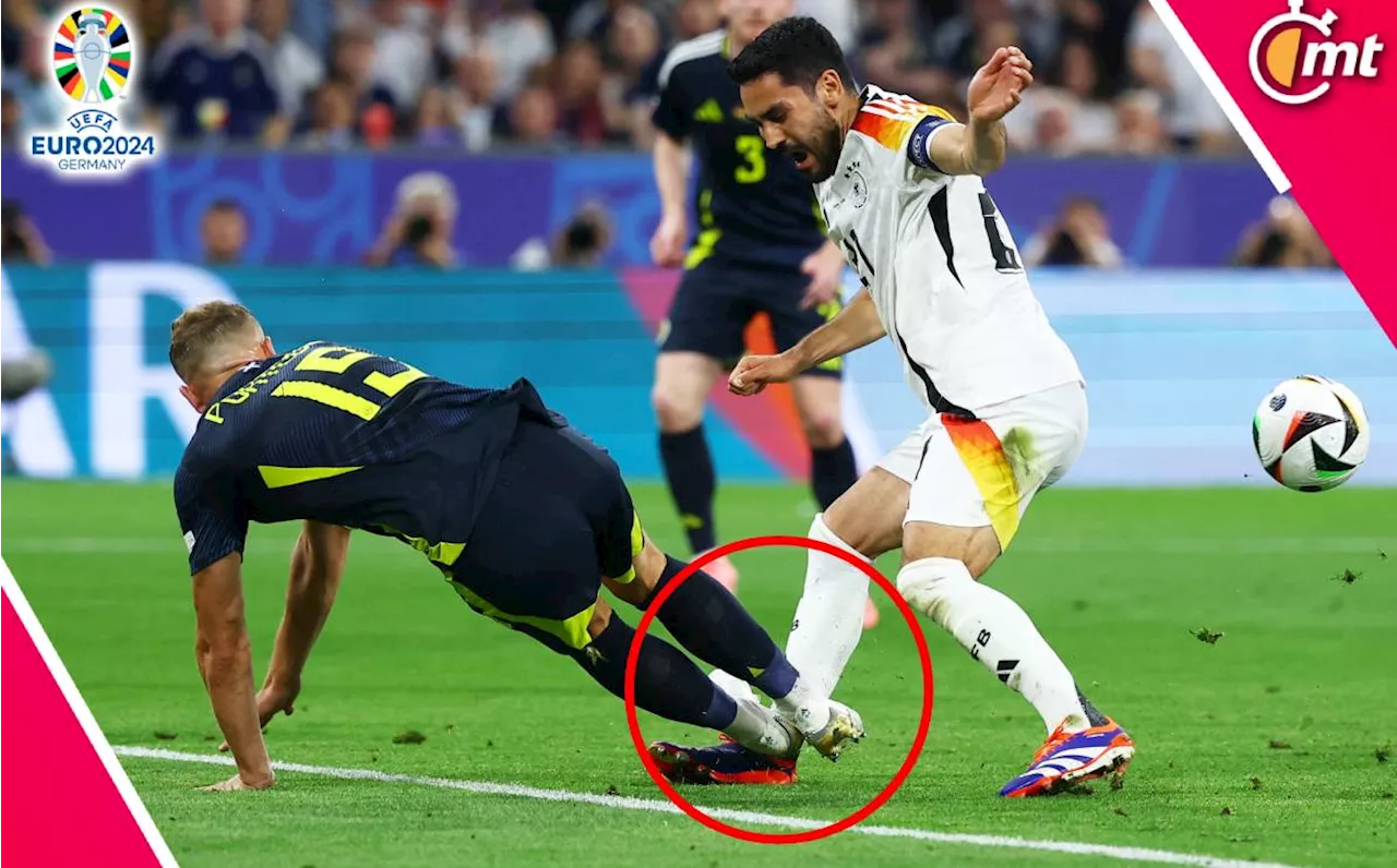 Euro 2024: Ryan Porteous fue sancionado dos partidos por brutal entrada a Gündogan