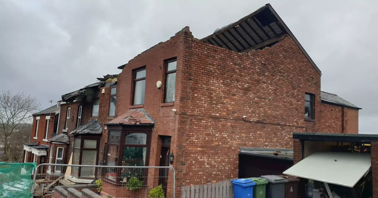 Inside the Greater Manchester house for sale that comes with NO roof