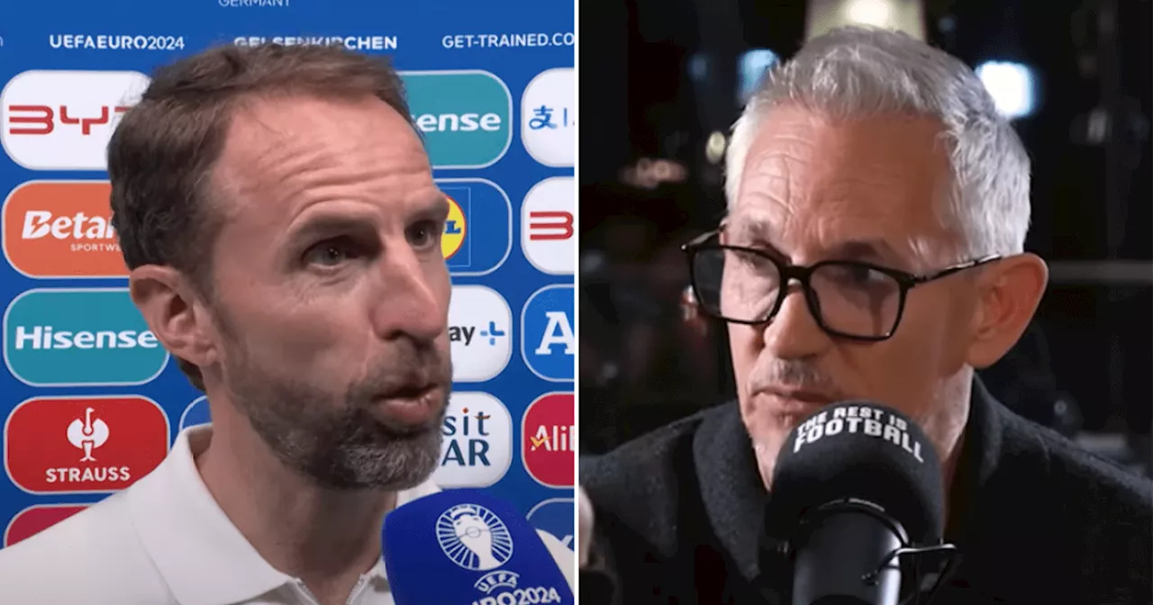 Gary Lineker 'disagrees' with Gareth Southgate's comments over Trent Alexander-Arnold substitution