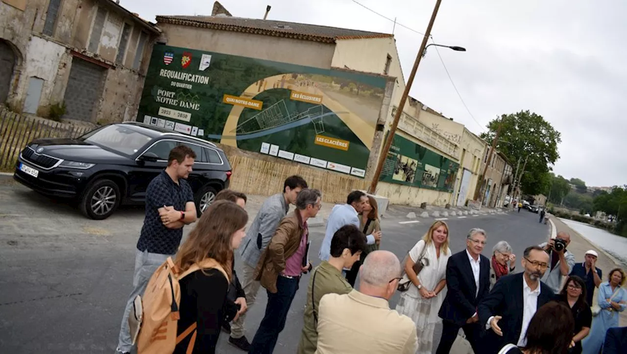 Port Notre-Dame : la requalification du quartier de Béziers ouest prend forme