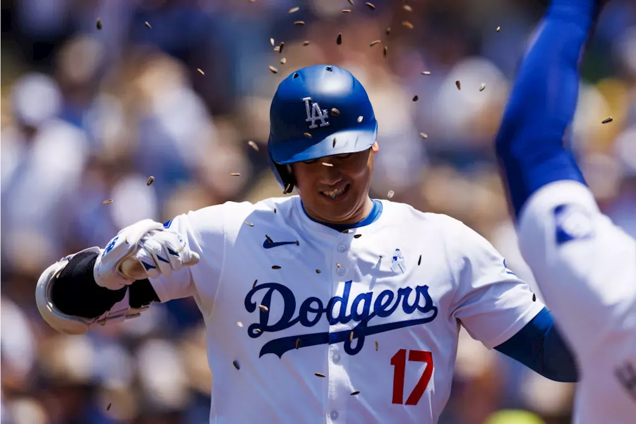 Shohei Ohtani Hits Two Homers In Dodgers 3-0 Shutout Of Royals, Mookie ...