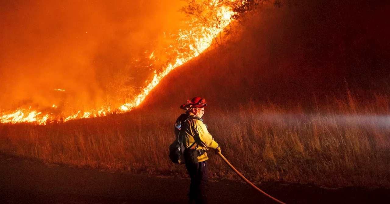 California firefighters gain ground against big wildfires after hot and windy weekend