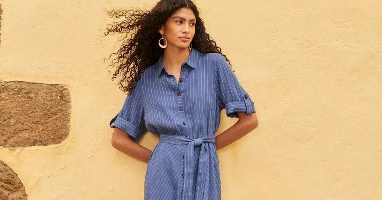 White Stuff’s linen shirt dress is praised by shoppers for its ‘gorgeous fit’