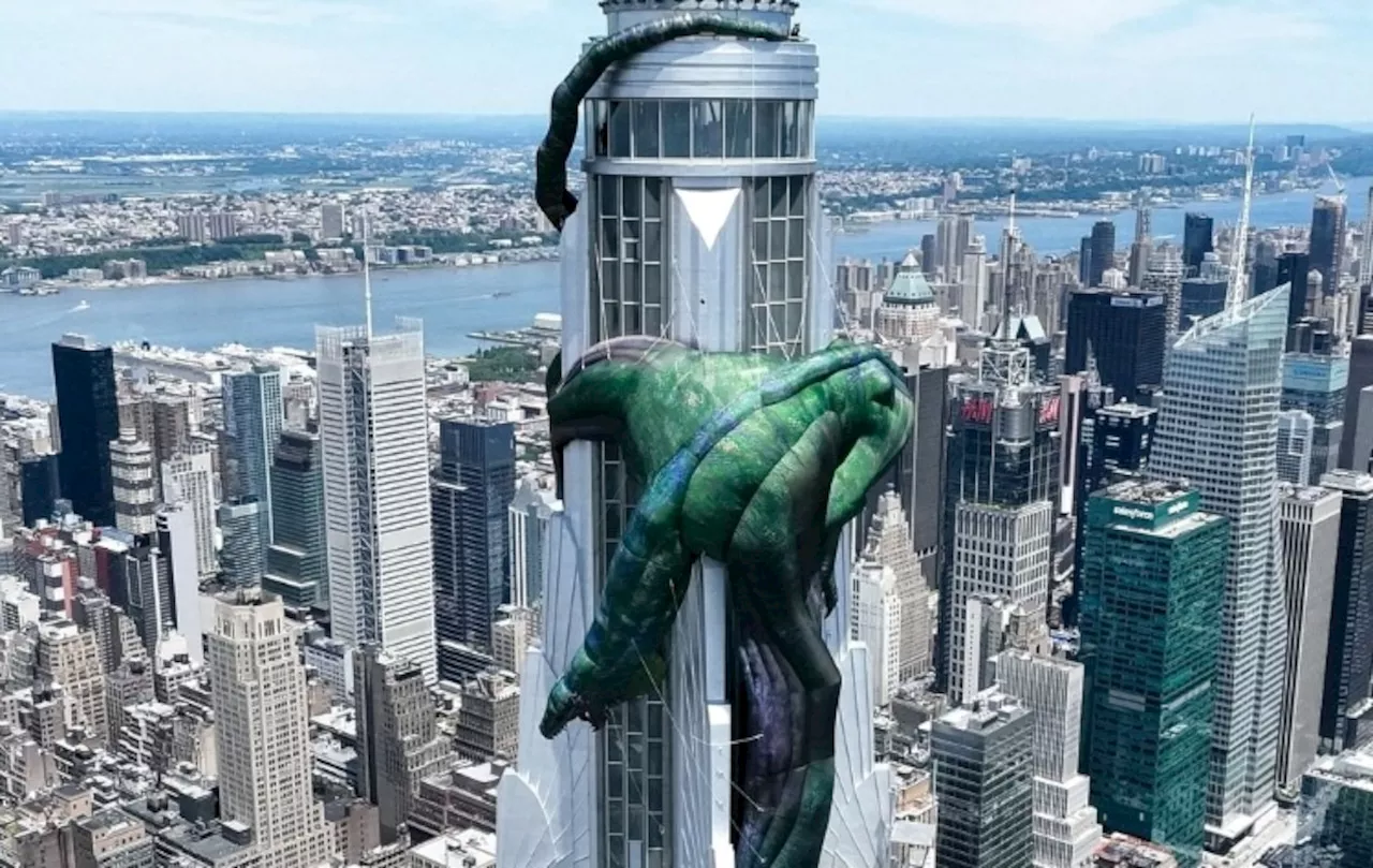 See huge dragon wrapped around Empire State Building for ‘House of the Dragon’ premiere