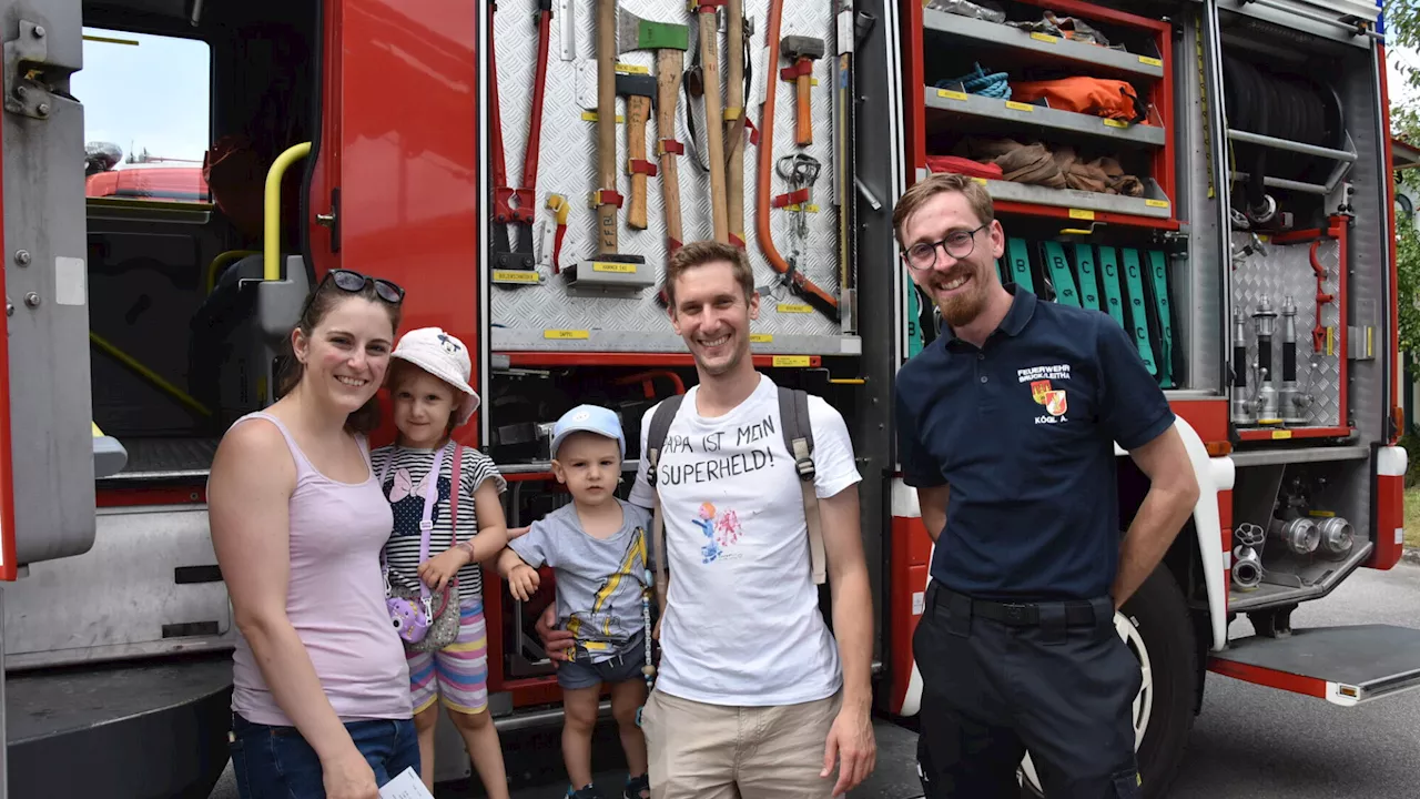 Einblick in die Arbeit der Brucker Feuerwehr beim „Fire Action Day“