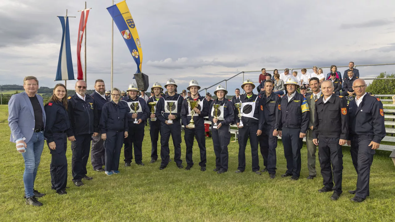 Feuerwehr Matzles holte sich drei Siegerpokale bei Bezirksbewerben