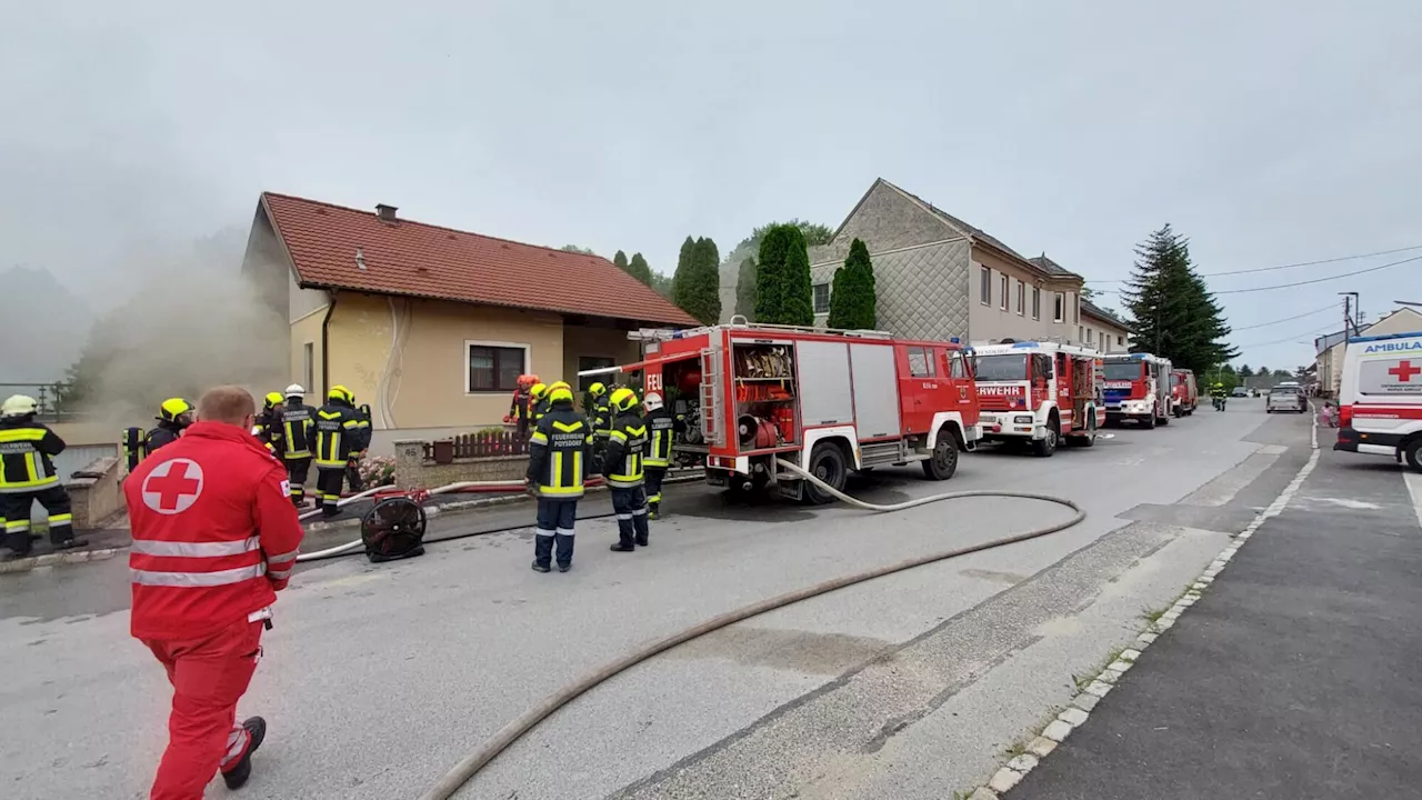 Kleinhadersdorf: Der Rauch richtete den größten Schaden im Haus an