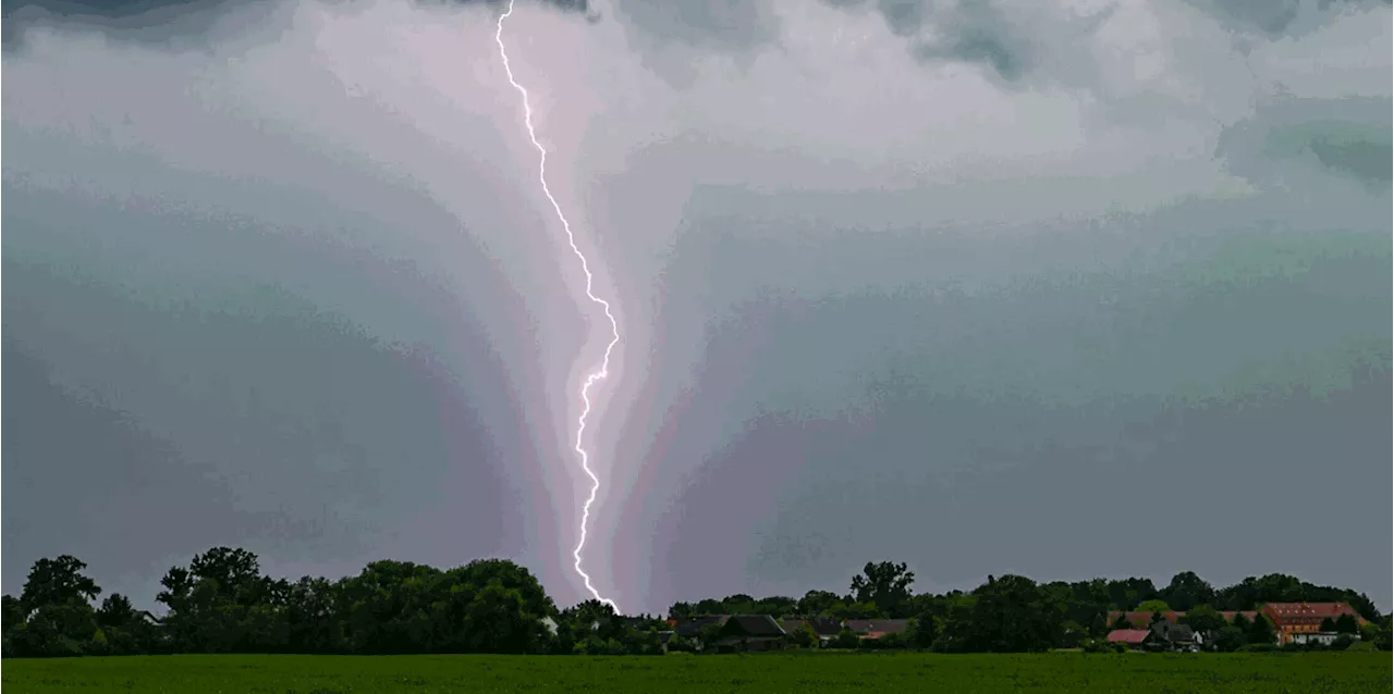 Gewitter mit Unwetter-Potenzial in der neuen Woche