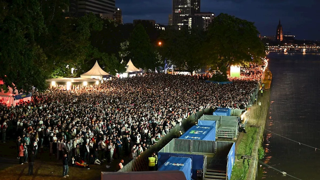 Hessen: Veranstalter wollen Fanzone in Frankfurt verbessern