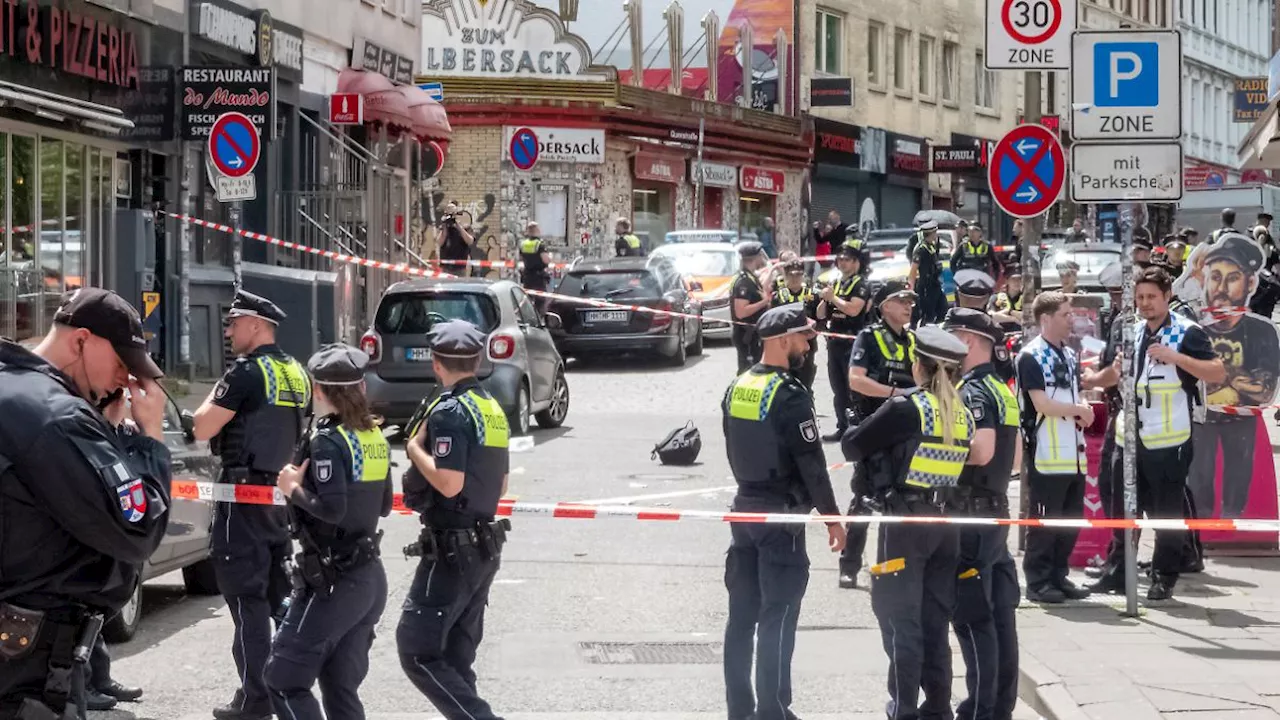 Passanten in Hamburg bedroht: Angeschossener wohl in 'psychischem Ausnahmezustand'