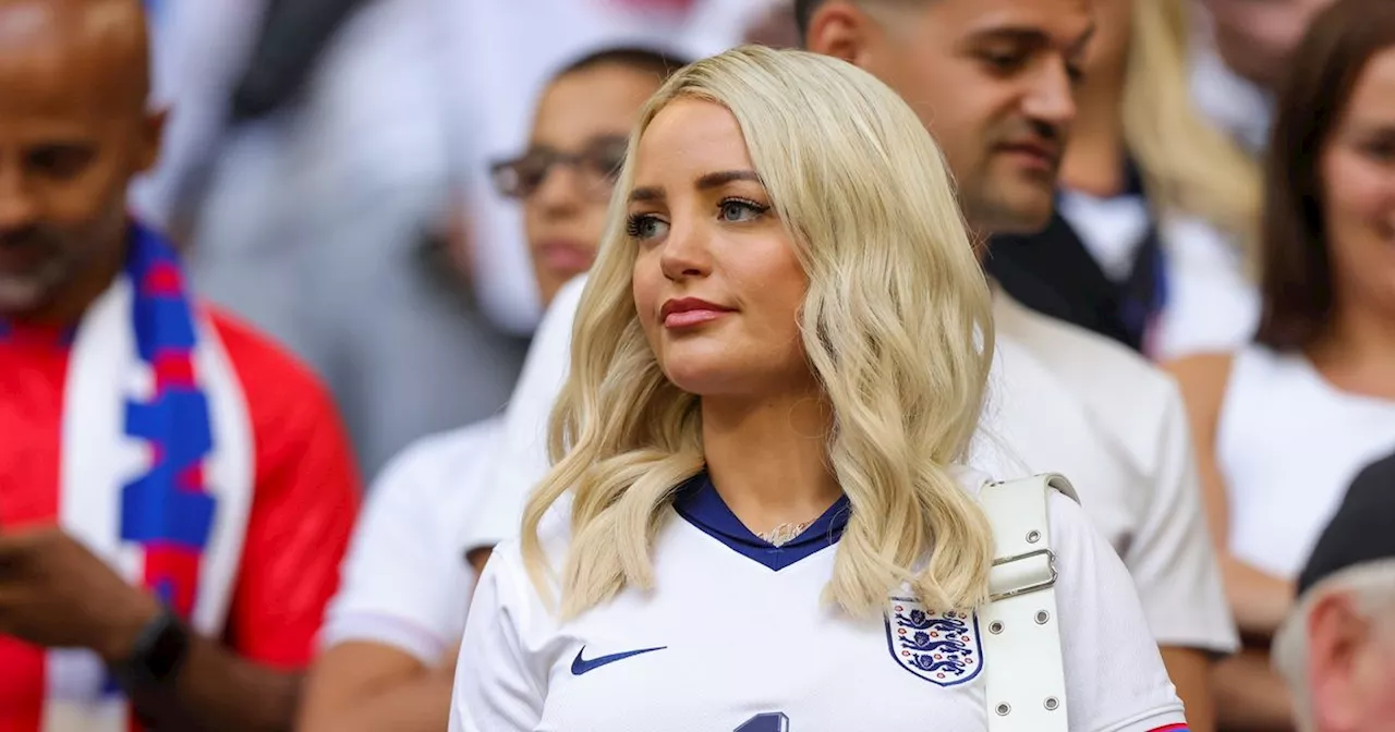 Jordan Pickford's wife Megan flashes abs in England top as WAGs storm Euro 2024