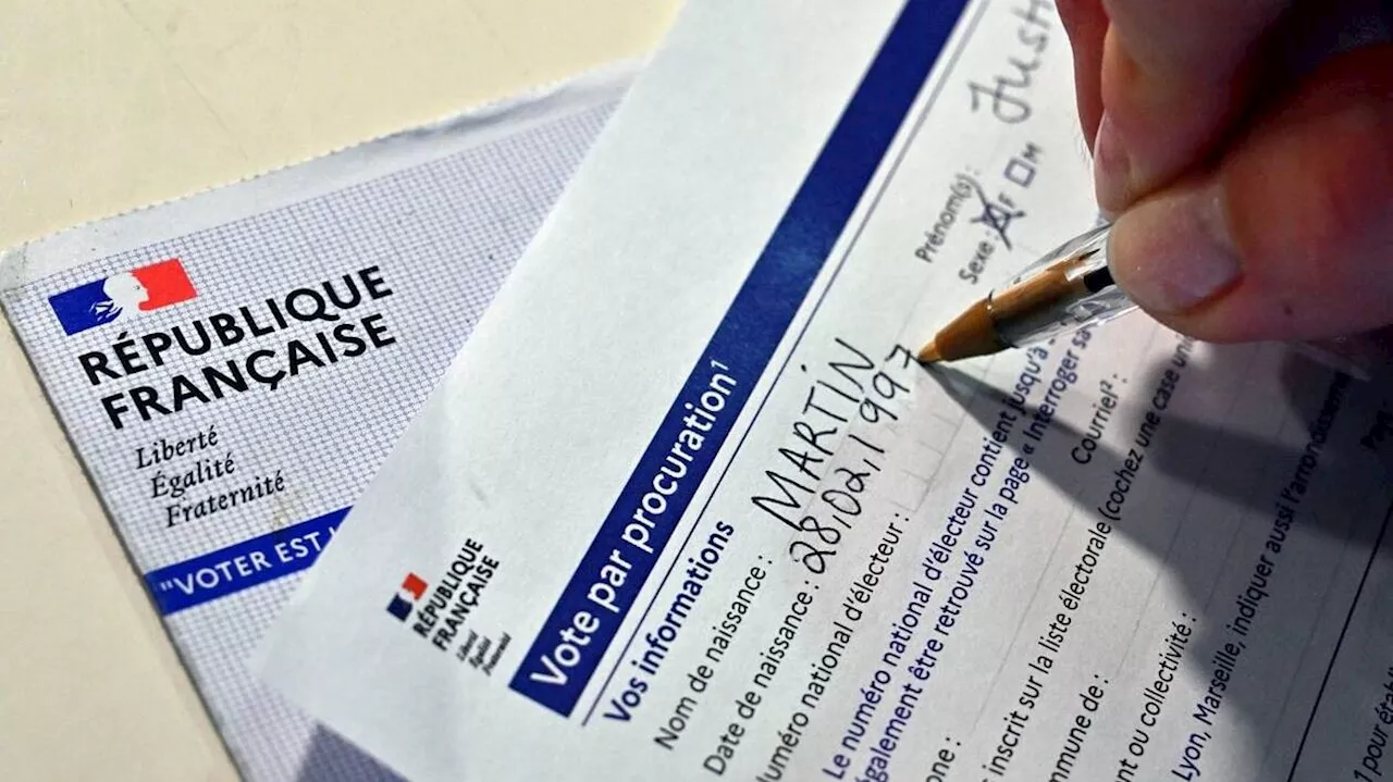 Législatives : vers un record, plus de 400 000 procurations en une semaine