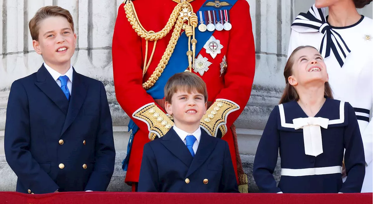 Prince George Corrects Little Brother Prince Louis on Buckingham Palace Balcony — See What He Said