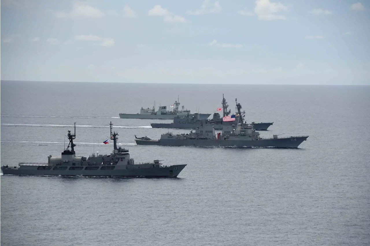 US, Canada, Japan, and Philippines conduct exercises in South China Sea