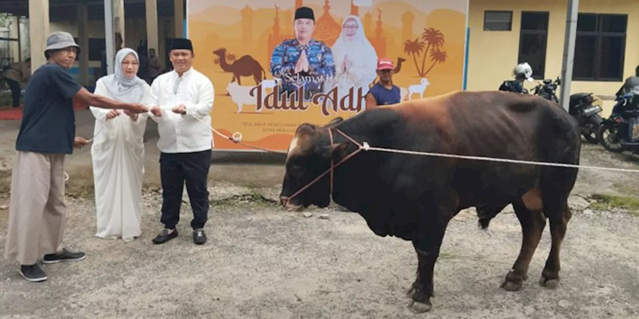 Polairud Polda Lampung Kurban 3 Sapi dan 8 Kambing