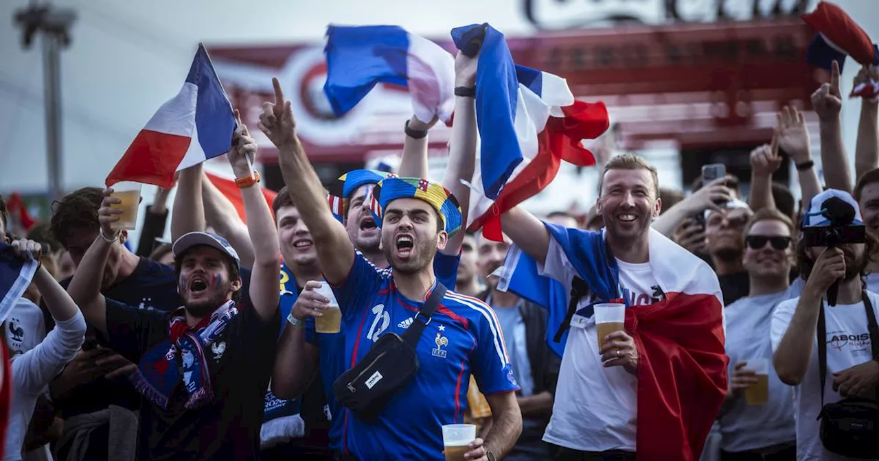 EM 2024 in Düsseldorf: Volle Fan-Zonen bei erstem Spiel in der Arena