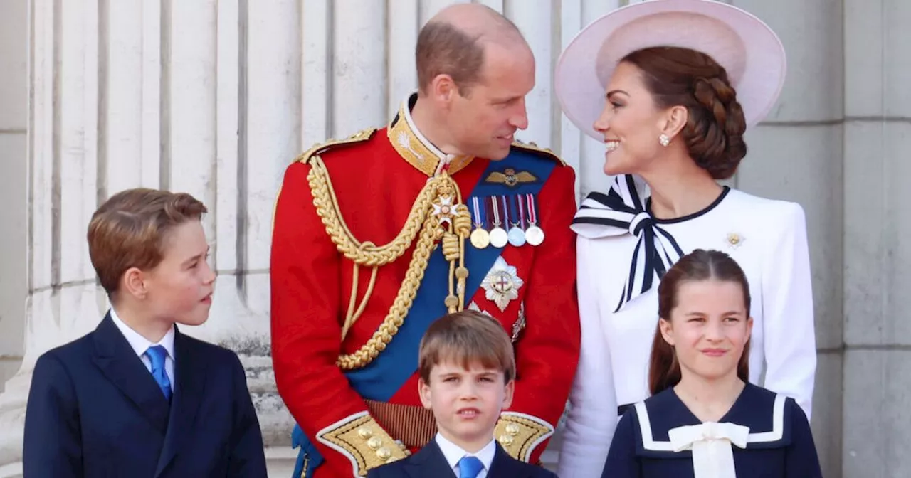 Kate Middleton & Prince William’s look of love on palace balcony speaks volumes