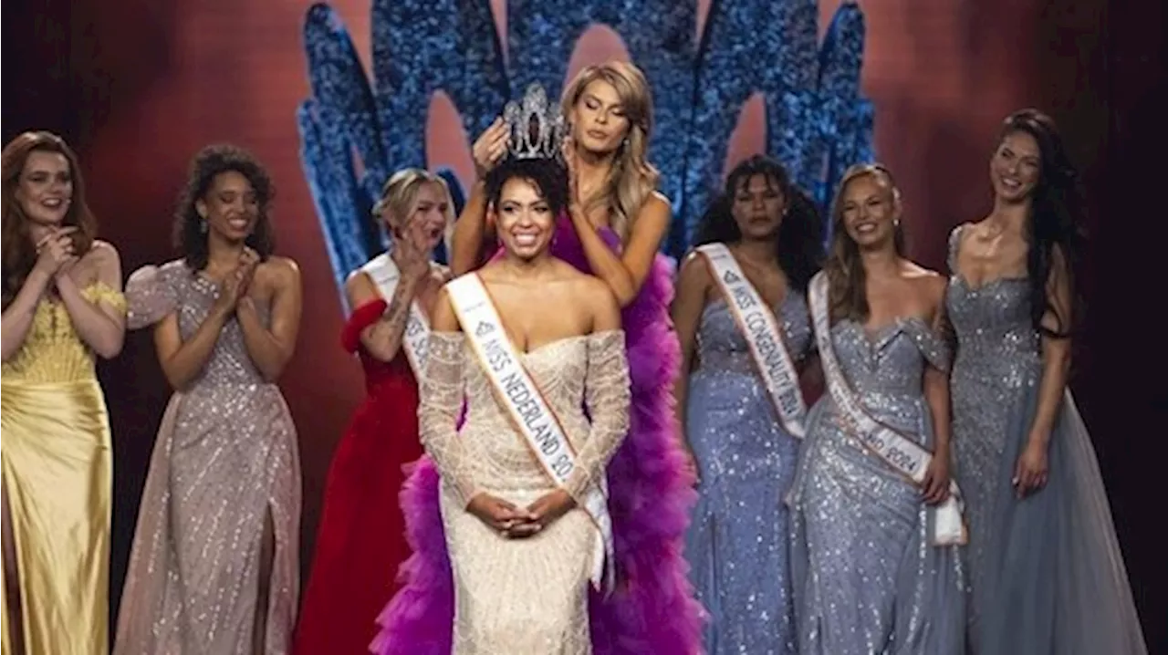 Rikkie Kollé bekroont Amber Rustenberg tot nieuwe Miss Nederland