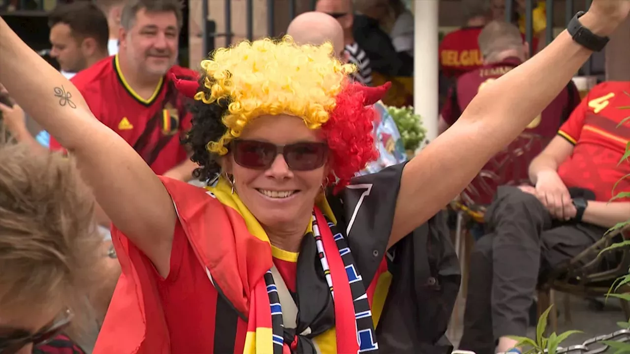 On Est Chaud Boulette Les Supporters Belges Ont Mis L Ambiance Dans Les Rues De Francfort