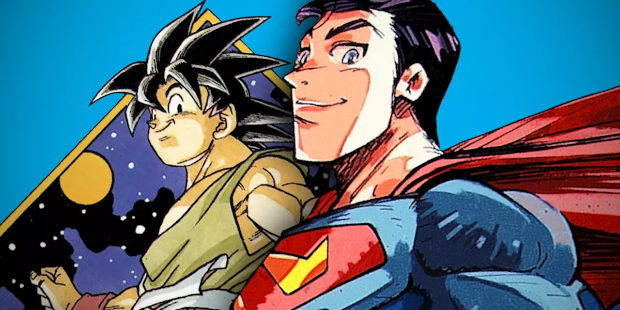 Superman Recreates Goku's Final Cover Pose in Tribute to Dragon Ball Creator Akira Toriyama