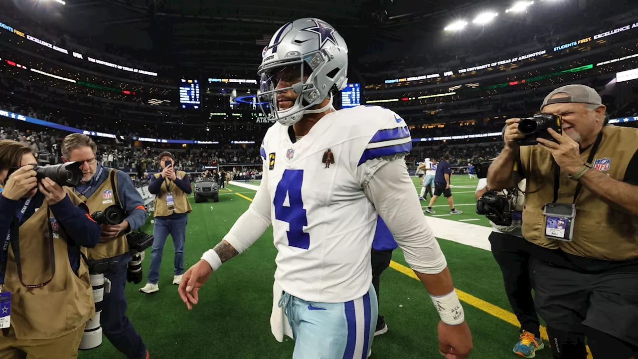 Dak Prescott 'folds like a cheap tent' in playoffs, Stephen A. Smith says