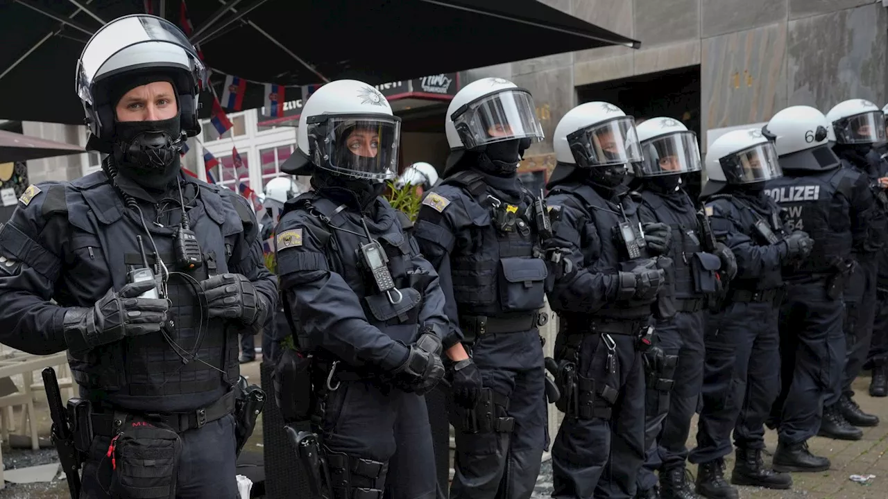 Euro 2024: Man detained at Manchester airport after fan disorder in Gelsenkirchen ahead of England's opener