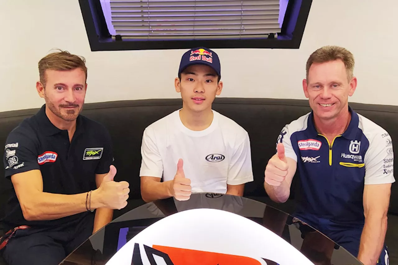 Husqvarna Factory Team 2022 mit Talent Ayumu Sasaki