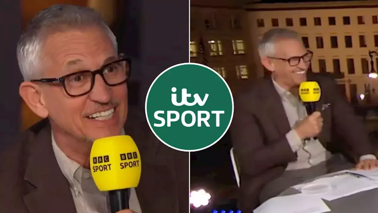 Gary Lineker Gary Lineker aims jab at ITV over Euro 2024 coverage amid