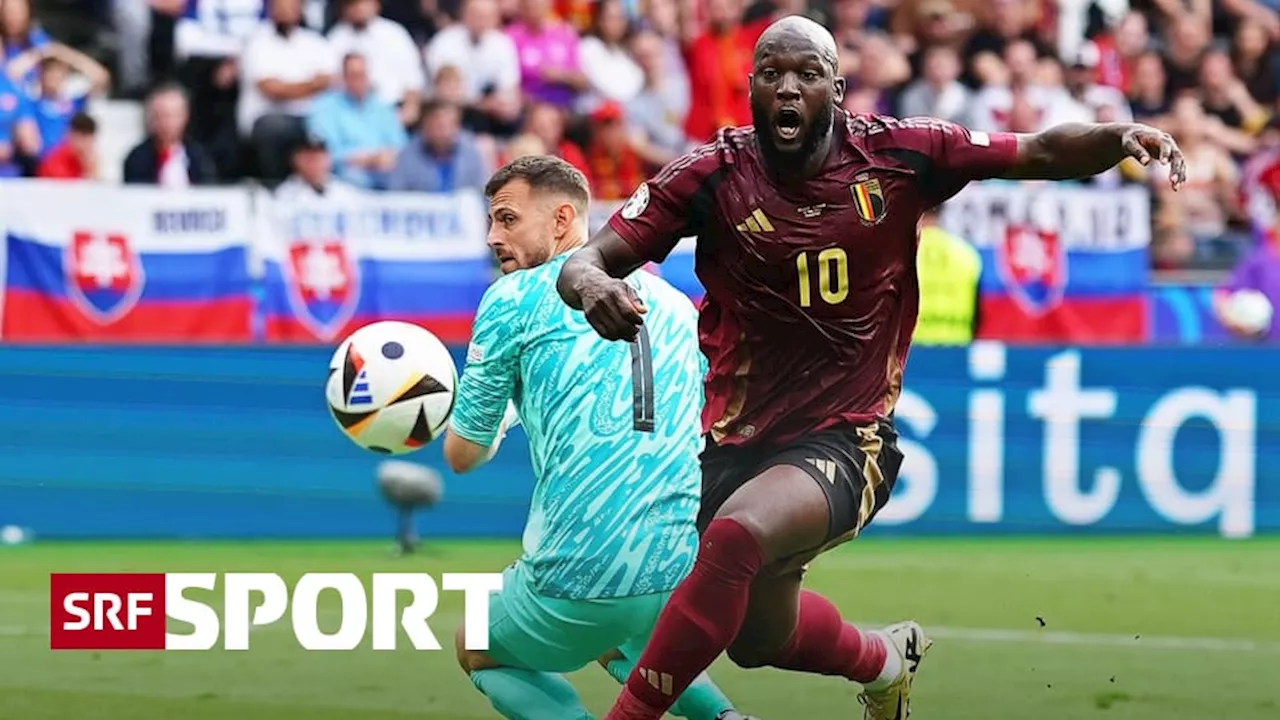 Trotz «Doppeltorschütze» Lukaku: Slowakei schlägt Belgien