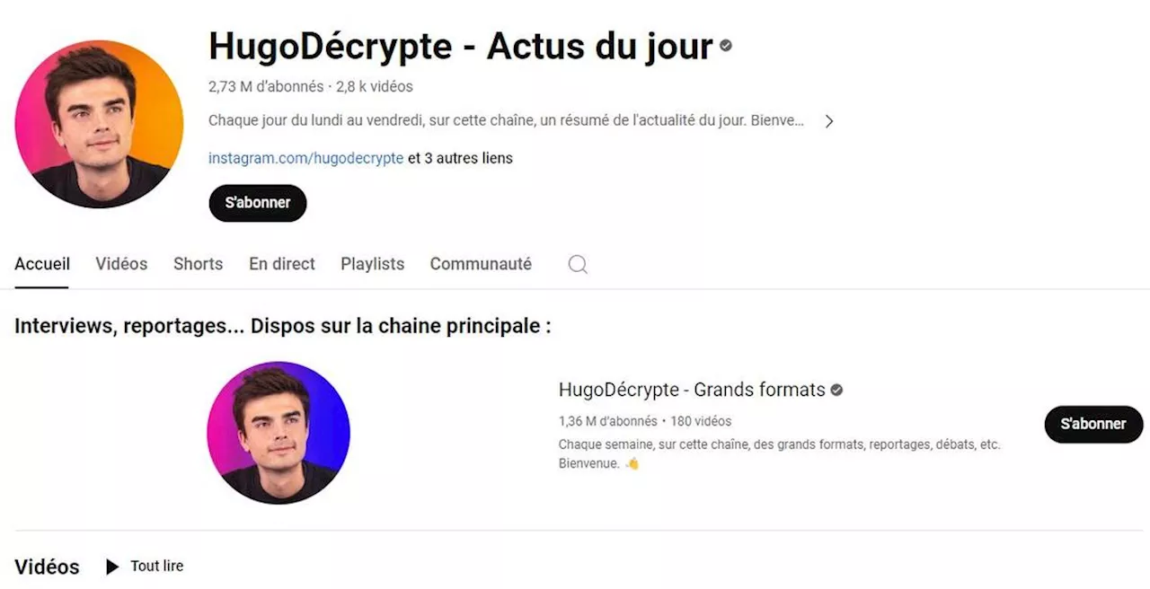 Info en ligne : la vidéo façon Hugo Décrypte secoue les médias traditionnels